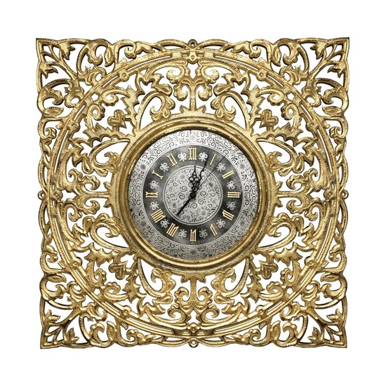 Настенные часы Vintage Gold/black 75